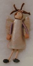 PolyAngel pin with pearl dress